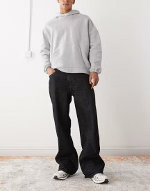 チープマンデー メンズ ボトムス デニムパンツ Cheap Monday Looser baggy jeans in black rinse wash RINSE WASH BLACK