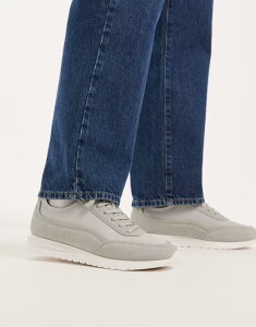 �G�C�\�X �����Y �V���[�Y �X�j�[�J�[ ASOS DESIGN dressy running sneakers Gray �O���[