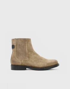 I[ZCc Y V[Y u[cECu[c `FV[u[c XG[h `FV[ u[c AllSaints Bloom suede Chelsea boots in stone Stone Gray O[