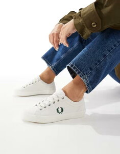 tbhy[ fB[X V[Y Xj[J[ Fred Perry baseline sneakers WHITE zCg