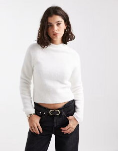 �G�C�\�X ���f�B�[�X �A�E�^�[ �j�b�g�E�Z�[�^�[ �Z�[�^�[ ASOS DESIGN fluffy neat fit raglan sweater in cream Cream �N���[��