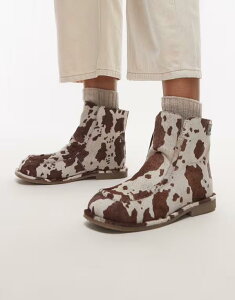 �u�����N�X ���f�B�[�X �V���[�Y �u�[�c�E���C���u�[�c �X�G�[�h �u�[�c Bronx fluffy cozy boots in suede cow COW