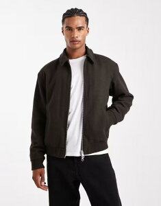 WbN Ah W[Y Y AE^[ WPbgEu] WPbg Jack & Jones harrington bomber jacket in dark After dark uE