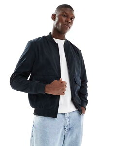 u[u\E Y AE^[ WPbgEu] WPbg Brave Soul borg lined short bomber jacket NAVY lCr[