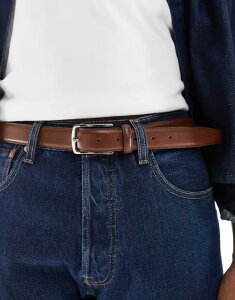 �W���b�N �A���h �W���[���Y �����Y �A�N�Z�T���[ �x���g ���U�[ Jack & Jones premium leather belt Cognac �u���E��