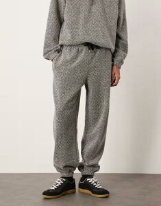 �G�C�\�X �����Y �{�g���X �J�W���A���p���c �p���c �X�E�F�b�g�p���c ASOS DESIGN relaxed sweatpants - part of a set BROWN �u���E��