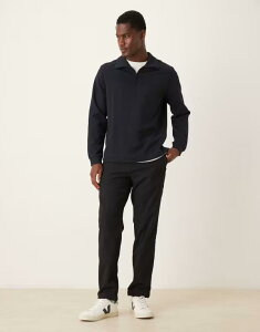 }S Y {gX JWApc XtBbg pc XEFbgpc Mango slim fit sweatpants NAVY lCr[