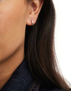 �L���O�X���[���C�A�� ���f�B�[�X �A�N�Z�T���[ �s�A�X�E�C�������O Kingsley Ryan 10mm flat hoop earrings in sterling Silver �V���o�[