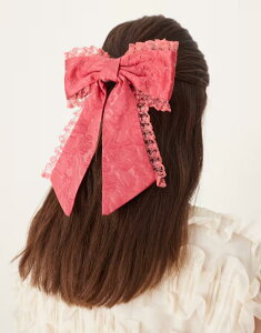 VX^[W fB[X ANZT[ wAANZT[ Dream Sister Jane boudoir hair bow - part of a set RED bh