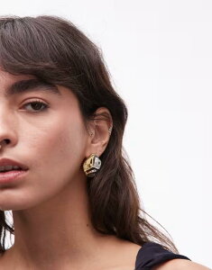 �A���h�A�U�[�X�g�[���[�Y ���f�B�[�X �A�N�Z�T���[ �s�A�X�E�C�������O & Other Stories statement stud earrings tone and gold tone Silver & gold �S�[���h