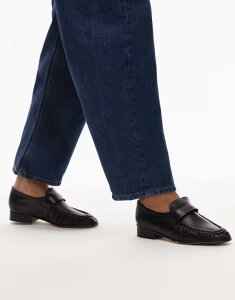 gj[rAR fB[X V[Y Xb|E[t@[ XG[h [t@[ Tony Bianco Gatsby suede loafers BLACK VENICE ubN