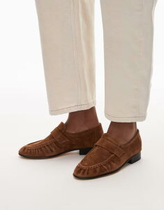 gj[rAR fB[X V[Y Xb|E[t@[ XG[h [t@[ Tony Bianco Gatsby suede loafers in taupe Taupe suede g[v