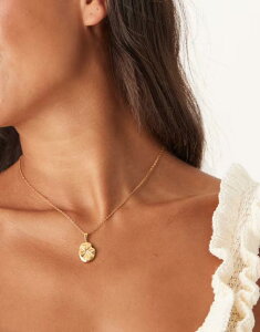 GC\X fB[X ANZT[ lbNXE`[J[Ey_ggbv TVc [X ASOS DESIGN waterproof stainlessteel necklace with celestial pendantone GOLD S[h