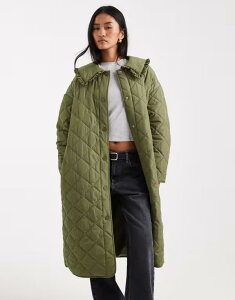 �~�X�Z���t�t���b�W ���f�B�[�X �A�E�^�[ �R�[�g �L���e�B���O �}�L�V Misselfridge quilted liner maxi coat Khaki �J�[�L