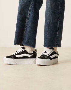 oY fB[X V[Y Xj[J[ Vans Knu Stack sneakers and Black ubN