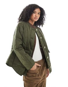 ���F�����[�_ ���f�B�[�X �A�E�^�[ �W���P�b�g�E�u���]�� �L���e�B���O Vero Moda onion quilted short jacket with pockets Grape leaf �O���[�v