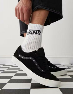 oY fB[X V[Y Xj[J[ Vans Old Skool sneakers with spike detail Black ubN