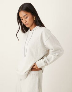 �W�F�C�f�B�[���C ���f�B�[�X �A�E�^�[ �p�[�J�[�E�X�E�F�b�g �W���[�W�[ JDY jersey sweat hoodie in light gray - part of a set STONE �X�g�[��