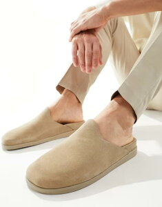 EH[Nh Y V[Y T_ XG[h Walk London Breeze Slip On Mules In Stone Suede STONE Xg[