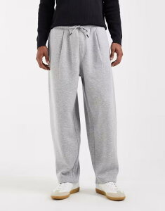 �W���b�N �A���h �W���[���Y �����Y �{�g���X �J�W���A���p���c �X�E�F�b�g�p���c Jack & Jones balloon style sweatpants Light Gray Melange �O���[