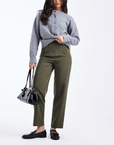 �~�X�Z���t�t���b�W ���f�B�[�X �{�g���X �J�W���A���p���c Misselfridgessentials cigarette pants in olive �I���[�u
