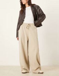 �G�C�\�X ���f�B�[�X �{�g���X �J�W���A���p���c �X�g���[�g �X�E�F�b�g�p���c ASOS DESIGN straight leg sweatpants with seam detail heather - part of a set LIGHT GRAY �O���[