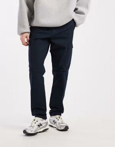 �G�C�\�X �����Y �{�g���X �J�W���A���p���c �J�[�S�p���c ASOS DESIGN slim pull on cargo pants ripstop NAVY �l�C�r�[