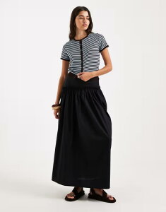 �G�C�\�X ���f�B�[�X �{�g���X�J�[�g �A�V�����g���[ �}�L�V ASOS DESIGN asymmetric dropped waist maxi skirt Black �u���b�N