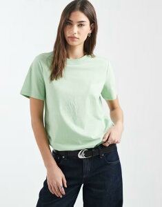 �s�[�V�[�Y ���f�B�[�X �g�b�v�X T�V���c Pieces boxy t-shirt in apple Sprucestone �O���[��