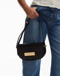 �I�[���Z�C���c ���f�B�[�X �o�b�O AllSaints etta satchel crossbody Black �u���b�N