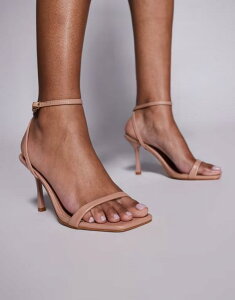 �V�~ ���f�B�[�X �V���[�Y �T���_�� SIMMI Shoesimmi London Marnie barely there sandals Beige pu �x�[�W��