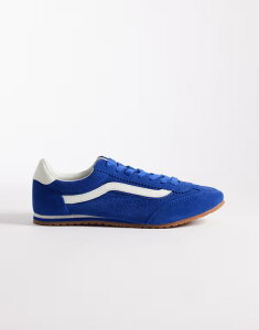�o���Y ���f�B�[�X �V���[�Y �X�j�[�J�[ Vansuper Lowpro sneakers and BLUE �u���[