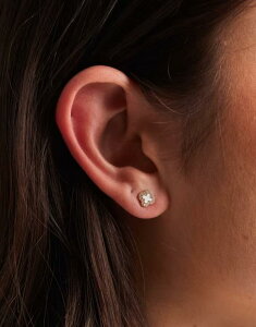 �A�N�Z�T���C�Y ���f�B�[�X �A�N�Z�T���[ �s�A�X�E�C�������O Accessorize Z clover stud earrings in 14k gold plate GOLD �S�[���h