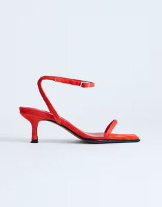 �g�b�v�V���b�v ���f�B�[�X �V���[�Y �T���_�� ���U�[ �q�[�� Topshop Ezra strappy heeled sandals hair-on realeathered pony ���b�h