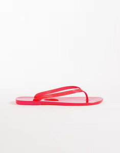 �G�C�\�X ���f�B�[�X �V���[�Y �T���_�� ASOS DESIGN Foxton jelly flip flops RED ���b�h