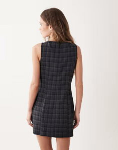 �~�X�Z���t�t���b�W ���f�B�[�X �g�b�v�X �����s�[�X Misselfridge pinafore dress in plaid �`�F�b�N