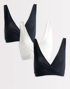 �}�}���C�V�A�X ���f�B�[�X �A���_�[�E�F�A �u���W���[ �}�^�j�e�B Mama.licious Mamalicious Maternity 3 pack 2 functionursing bras and Black/White �z���C�g