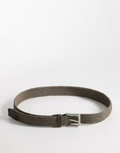 �W���b�N �A���h �W���[���Y �����Y �A�N�Z�T���[ �x���g Jack & Jones woven belt in tan �^��