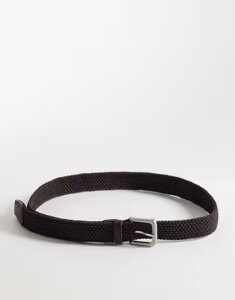 �W���b�N �A���h �W���[���Y �����Y �A�N�Z�T���[ �x���g Jack & Jones woven belt Brown stone �u���E��