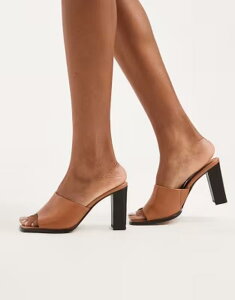 �A���h ���f�B�[�X �V���[�Y �T���_�� ���U�[ �q�[�� ALDO Re-Sophia block heeled sandaleather LIGHT BROWN �u���E��