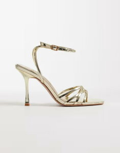 �V�~ ���f�B�[�X �V���[�Y �T���_�� �q�[�� SIMMI ShoesIMMI London Amby strappy heeled sandals mirror Gold Mirror �S�[���h