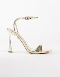 �V�~ ���f�B�[�X �V���[�Y �T���_�� �q�[�� SIMMI Shoesimmi London Kareena barely there heeled sandals Gold Mirror �S�[���h