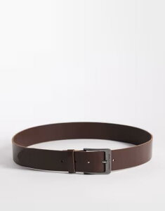 �W���b�N �A���h �W���[���Y �����Y �A�N�Z�T���[ �x���g ���U�[ Jack & Jones leather belt Brown stone �u���E��