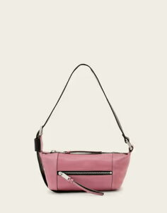 �I�[���Z�C���c ���f�B�[�X �o�b�O �~�j AllSaints vega mini shoulder bag in raspberry pink �s���N