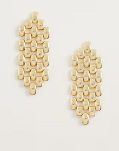 �A���h�A�U�[�X�g�[���[�Y ���f�B�[�X �A�N�Z�T���[ �s�A�X�E�C�������O & Other Stories geometric drop earrings tone GOLD �S�[���h