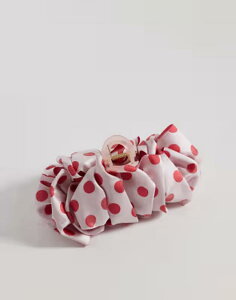 �V�X�^�[�W���� ���f�B�[�X �A�N�Z�T���[ �h�b�g�� �h�b�g Dream Sister Jane polka dot jacquard hair claw clipINK �s���N