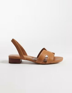 �A���h ���f�B�[�X �V���[�Y �T���_�� ���U�[ ALDO Javamannon flat sandals leather Medium Brown �u���E��