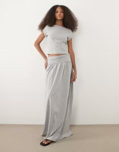 �G�C�\�X ���f�B�[�X �g�b�v�X T�V���c �L���b�v ASOS DESIGN cap sleeve top - part of a set Gray �O���[