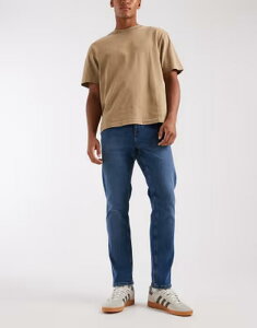 �G�C�\�X �����Y �{�g���X �f�j���p���c �W�[���Y ASOS DESIGN slim jeans in light wash LIGHT WASH BLUE �u���[