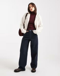 �~�X�Z���t�t���b�W ���f�B�[�X �{�g���X �f�j���p���c �W�[���Y Misselfridge femme baggy jeans wash - part of a set NAVY �l�C�r�[